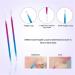 Acne Needle 10pcs Kit Stainless Steel Blackhead Remover Beauty Face Pimple Comedone Extractor Needle Clip Pore Cleaner (Color : Colorful 10pcs) - Buy Online on GoSupps.com