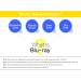 Anti Blue Light Reading Glasses TR90 Frames Blue Light Glare Blocking Computer Eyewear-RG14 C4 yellow demi-275 - Buy Online on GoSupps.com
