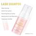 100ml Eyelash Shampoo with Brush - Salon Quality Foam Cleaner for Eyelash Extensions | Emeda Lash Shampoo for Home Use - Buy Online on GoSupps.com