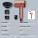 SHRATE 1875W Folding Ionic Hair Dryer with Magnetic Nozzles and Diffuser - Powerful, Lightweight, Quiet, Rose Gold - Ideal for Fast Drying - For Women and Men - Buy Online on GoSupps.com