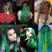 Rhyme 9PCS 21 Green Clip in Hair Extensions for Women & Girls - Party Highlights - Buy Online on GoSupps.com