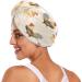 Chickens Dry Hair Cap - 2 Piece Quick Drying Towel Set | Super Absorbent & Soft with Button Headband - International Shipping Available - Buy Online on GoSupps.com
