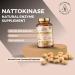 Nattokinase 120 Capsules | 200 MG | 4000 FU | 100% Natural Vegan Non-GMO Zero Additives | Protein Enzyme from Japanese Natto | 2 Months Supply - Buy Online on GoSupps.com
