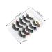 3D Natural Thick False Eyelashes - 5 Pairs Colorful Cat Eye Eyelashes with Applicator - Black (Pack of 1) - Buy Online on GoSupps.com