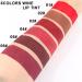 6Pcs Wine Bottle Lip Tint Stain Matte Liquid Lipstick Set for Women - Long Lasting 24 Hour Lipstick - Wine Bottle Red - Pack of 1 - Buy Online on GoSupps.com