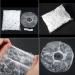 Disposable Shower Cap 100 Pcs - Waterproof Clear Bath Hair Caps for Women - Multi-Purpose Elastic Spa Cap for Home, Hotel, Salon - Buy Online on GoSupps.com