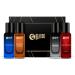Bea'rdos Perfumes Giftset For Men (Pack of 4 x 20ml) Whisky Smoke Godfather Tsunami and Black Musk | Long Lasting Perfume Musk & Woody Fresh Fragrance | Rakhi Gift for Brother | Friendship Day Gift