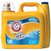 Arm & Hammer Plus OxiClean Fresh Scent 128 Loads Liquid Laundry Detergent 166.5 Fl oz Fresh Scent 166.5 Fl Oz (Pack of 1)