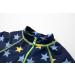 BONVERANO Baby Boys Swimsuit 12-18 Months | Short-Sleeve Zipper One Piece Swimwear Yellow Star | UPF 50+ Sun Protection - Buy Online on GoSupps.com