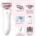 Rechargeable Electric Razor for Women - Painless Wet Dry Shaver for Legs, Bikini, Underarms - Cordless Trimmer with Detachable Head (Pinkish) - Buy Online on GoSupps.com