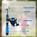 Kids Fishing Rod Set - 4PC Telescopic Spinning Combos with Ceramic Guide - Beginner Fiberglass Fishing Rods - Buy Online on GoSupps.com