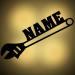 Schlummerlicht24 3D LED Night Croopers with Name Funny Men Gifts For Craftsman Dim careers Auto Workshop Heating Gas Water Installer Personalized Decoration Lamp
