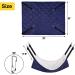 IMPHOM Cat Hammock Bed - Hanging Cage Chair for Small Dogs & Cats (Blue) - Buy Online on GoSupps.com