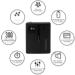 Upgraded BluetoothH Scent Air Machine Smart Atomizing Essential Oil Diffuser Professional Waterless Essential Oil Diffuser 160ml Essential Oil Automatic Aroma Diffuser (Black) - Buy Online on GoSupps.com