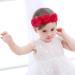 Fmeida Baby Girls Flower Headband | Stretchy Infant Hair Accessory for 4-24 Months | Soft Floral Birthday Headband in Red - Buy Online on GoSupps.com
