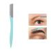 Shop Durable Stainless Steel Eyebrow Razors - Precision Eyebrow Trimming for Women | Portable & Easy to Use - Buy Online on GoSupps.com