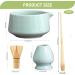 Matcha Whisk and Bowl Matcha Set Bamboo Ceramic Matcha Kit Includes Whisk Tea Spoon 580ml Bowl and Whisk Holder Manual Japanese Tea Set for Matcha Making Style1 Style 1 - Buy Online on GoSupps.com