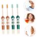 Angoily 8-Pack Children's Toothbrushes - Brightening Travel Toothbrush for Toddlers & Kids with Rubber Protection - Buy Online on GoSupps.com