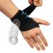 FITTOO Wrist Brace for TFCC Tears Real Copper Infused TFCC Wrist Brace with Ring Pad for TFCC Tears Ulnar Sided Wrist Pain DRUJ Instability Universal Size for Men & Women Right-L Coal - Right Hand Large