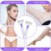 Lophe Razor for Women - Purple Smooth Razor Blades & 4 Replacement Blades - Perfect Gift for Her - Buy Online on GoSupps.com