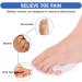 Haofy Bunionette Corrector - 6 Pack Silicone Gel Little Toe Support for Men & Women | One Size Fits All - Buy Online on GoSupps.com