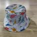 Quanhaigou Unisex Sun Hat - Fashion Beach Bucket Hat for Men Women, Breathable Packable Boonie Cap - White Dinosaur Design - Buy Online on GoSupps.com