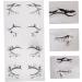 PLAFOPE 8 Pairs Halloween Eyeliner Stickers Halloween Face Tattoos Lace Stickers Eyeliner Tape Black Pvc - Buy Online on GoSupps.com