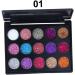 POPETPOP 15 Matte Eyeshadow Makeup Palette Eyeshadow Matt Eyeshadow Palette Glitter Powder Tray - Buy Online on GoSupps.com