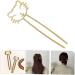 DOITOOL Cute Cute Hairpin Cute Hair Chopsticks Vintage Hair Sticks Metal Hair Chopstick Women Hair Decoration U Shaped Hair Stick Hair Stick for Hanfu Alloy Girl Japanese-style South Korea - Buy Online on GoSupps.com