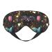Jungle of Love Unisex Elastic Adjustable Buckle Design Blackout Sleep Eye Mask for Home Travel Yoga Office Nap