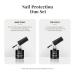 Beetles Gel Nail Polish Kit - Black and White 4Pcs Set with No Wipe Top/ Base Coat - Long Lasting, Shine Finish - UV/LED Soak Off Gel Manicure DIY - Buy Online on GoSupps.com
