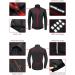 Wosawe Men's Ultra-Light Windproof Bicycle Jacket - Reflective Breathable Mesh Navy XXL | International Shipping Available - Buy Online on GoSupps.com