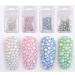 4 Pack Sparkly Crystal Opal Rhinestones for Nails - 3D Nail Art Kit with Diamond Rhinestones - Nail Decoration Charms for DIY Crafts - Buy Online on GoSupps.com