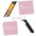 DOITOOL 2pcs Eyeliner Pencil Eyebrow Pencil Brush) Makeup Eyebrow Pencils Palette Women's Matte Powder Puff 1 count (Pack of 1) Black - Buy Online on GoSupps.com