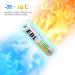 EBL AAA Rechargeable Batteries 1100mAh High Capacity Ni-MH 1.2V 4 Pack (Battery Case Included) - Buy Online on GoSupps.com