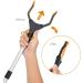 Foldable 32 Reacher Grabber Tool with Rotating Jaw - Mobility Aid for Elderly - Trash Picker Upper & Long Arm Extender (Orange) - Buy Online on GoSupps.com