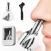 Premium Nose Hair Trimmer for Men Manual Rotary Nose Hair Trimmer Stainless Steel Nose Hair Remover for Men & Women - Buy Online on GoSupps.com