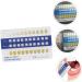 1 Set Teeth Shade Guide Color Contrast Cards Durable Oral Supplies for Home Use Convenient Tooth Color Shades Order of Shadow Value Lightweight and Easy to Carry - Buy Online on GoSupps.com