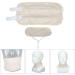 EMUKOEP Lightweight Organic Castor Oil Pack Set - Adjustable for Sleeping Reading & Yoga | International Shipping - Buy Online on GoSupps.com