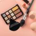 2 Pcs Black Cotton Triangle Powder Puff Set for Makeup - Velour Cosmetic Foundation Beauty Tools - Buy Online on GoSupps.com