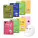 Collagen essence & sensitive facial cloth masks skin care facial cloth masks beauty facial mask multiple packing vitamin C mask for all skin types.8 Leaf.