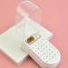 Nail Drill Bit Display Box Dustproof Transparent Portable Nail Drill Bit Holder with Cleaning Brush 30 Holes Plastic Drill Bit Holder For Nails Display (White) - Buy Online on GoSupps.com