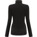 SSLR Women's Thermal Turtleneck Shirt | Fleece Lined Winter Top | Slim Fit Base Layer | Black, Large - Buy Online on GoSupps.com