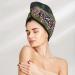 Cute Deer Coral Velvet Dry Hair Cap - Unisex Wet Towel Wrap for Bathroom Pool Party Beach & Home | International Shipping Available - Buy Online on GoSupps.com