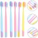 Frcolor Soft Toothbrushes - 10 Pack Ultra-Soft Manual Brush for Adults & Kids | Travel-Friendly BPA-Free - Buy Online on GoSupps.com