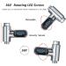 LED Digital Shower Temperature Display - 0 100 Baby Bathing Water Thermometer with Fahrenheit Option & 360 Rotatable Umbrella - Perfect for Baby Care - Buy Online on GoSupps.com