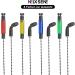 Nelxense 4-Piece Fishing Swingers Set with Bite Indicators - Carp & Trout Fishing Light Indicators for Day & Night - Red Yellow Blue Green - Buy Online on GoSupps.com