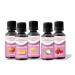 Topseller Mix-Box |Flavor drops sugar -free (set 5x 30ml) drops of taste without calories - 5 of our most popular types of taste |Vegan |For natural yoghurt porridge or quark - Hello Shape Topseller Mix -Box 30 ml (5 Pack)