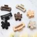 8PCS Hair Claw Clips Large Cute Flower Claw Clip and Matte Nonslip Square Hair Clips Strong Hold Hair Jaw Clamps Claw Clips for Thick and Thin Hair Neutral Hair Claw Hair Accessories for Women Girls - Buy Online on GoSupps.com