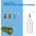AIEX 21pcs Needle Tip Bottle Set - 30ml Glue Applicator Bottles with Precise Blunt Needle Tips - Squeezable Dropper Bottles - Plastic Glue Applicator Syringe for Crafts DIY - Buy Online on GoSupps.com